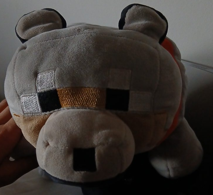 Minecraft Wolf Plush