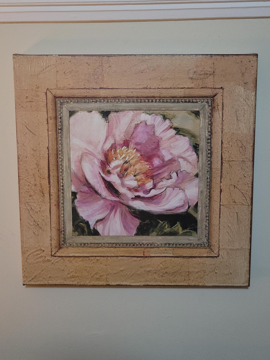 Floral Print Painting + Canvas Wraparound thumbnail