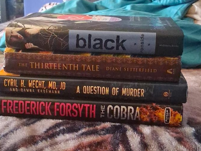 Four Assorted Novels: Forsyth, Black, Setterfield, Wecht thumbnail