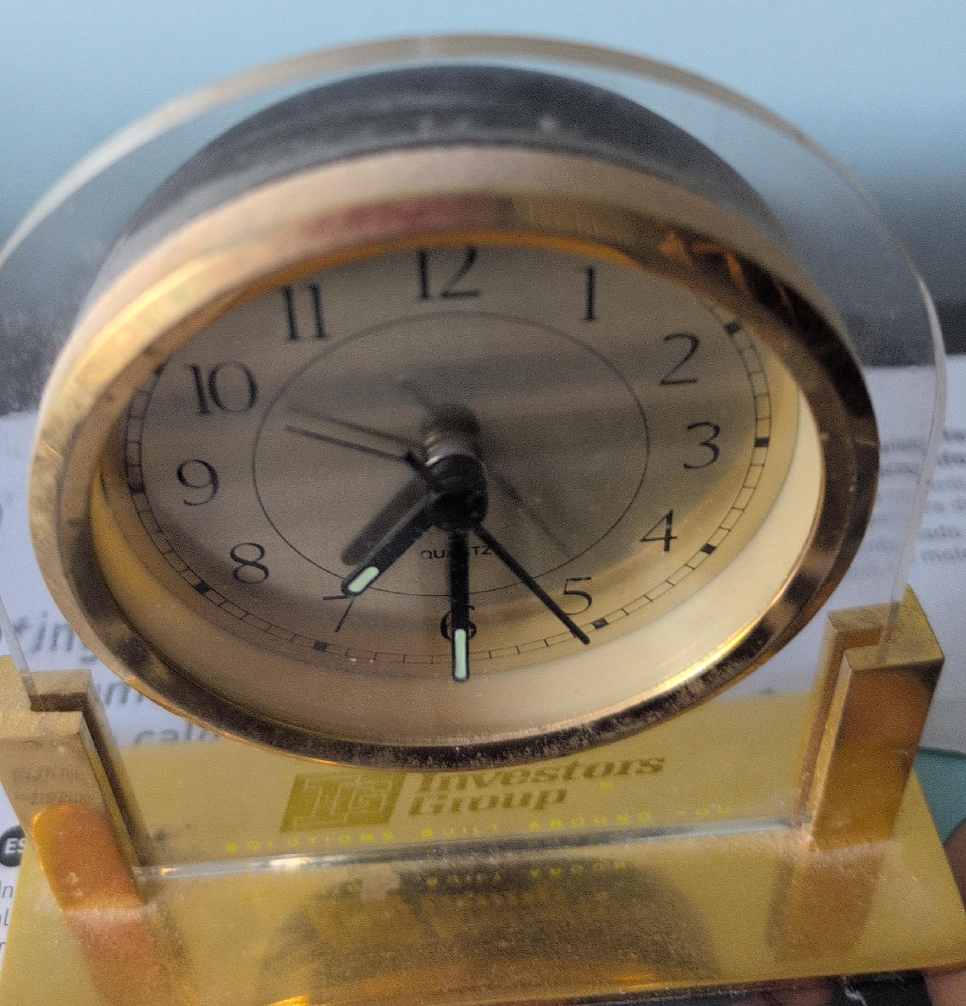 Investors Group Quartz Clock thumbnail