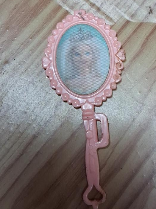Vintage Barbie Hand Mirror thumbnail