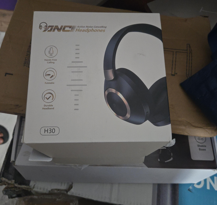 ANCI H30 Active Noise Cancelling Headphones - New