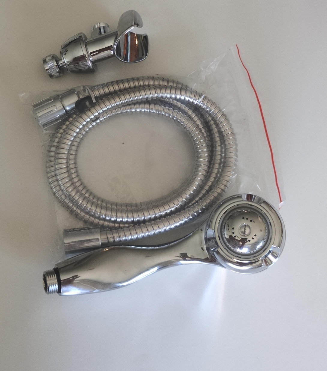 Handheld Shower Head with Hose and Mount thumbnail
