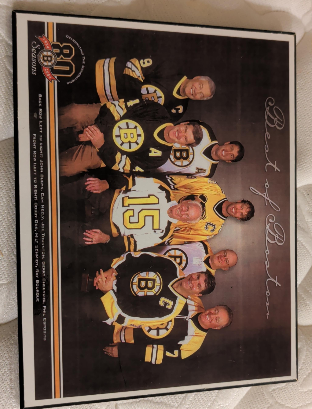Boston Bruins 80 Seasons Photo thumbnail