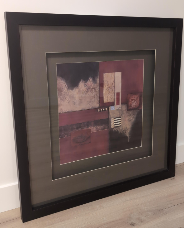 Framed Abstract Art Print thumbnail