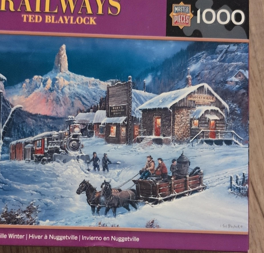 Master Pieces Ted Blaylock 1000 Piece Puzzle 🥕