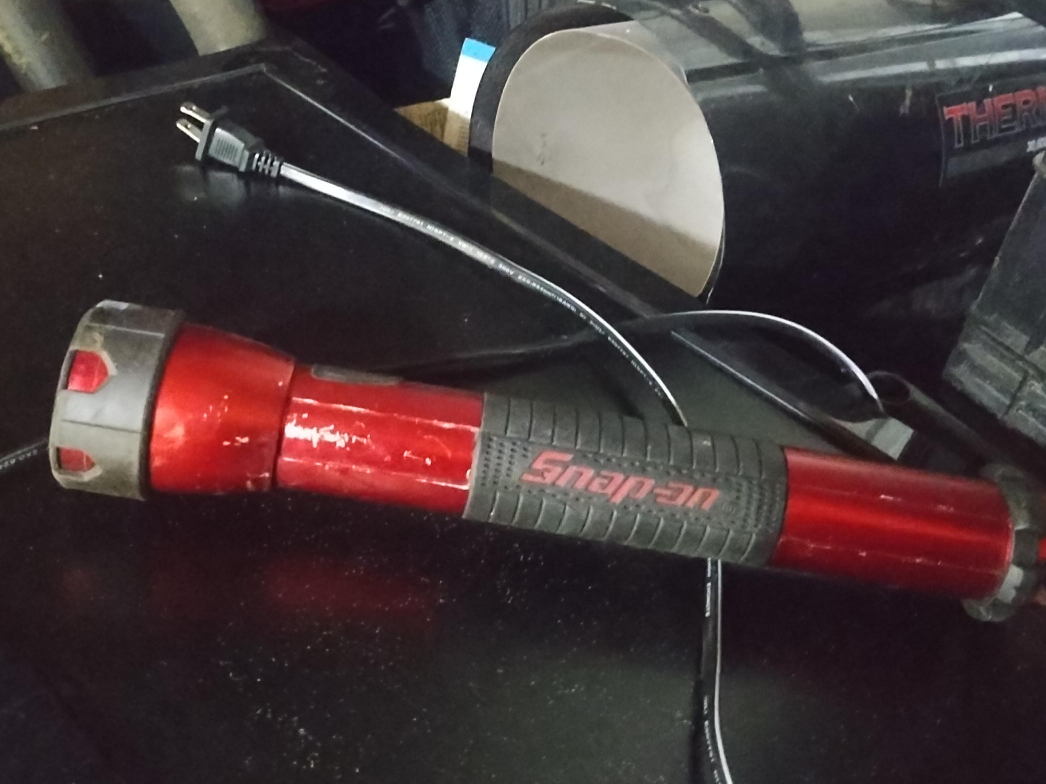 Snap-on Rechargeable Flashlight - Red thumbnail
