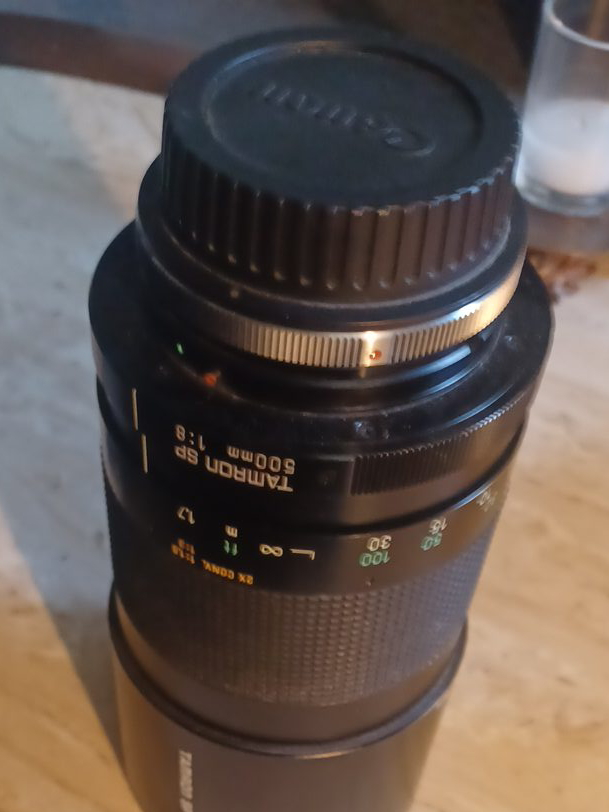 Tamron SP 500mm 1:8 Lens thumbnail