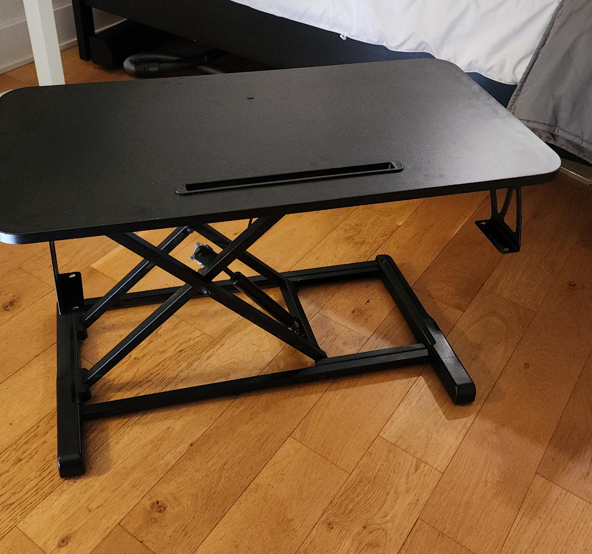 Black Sit-Stand Desk thumbnail
