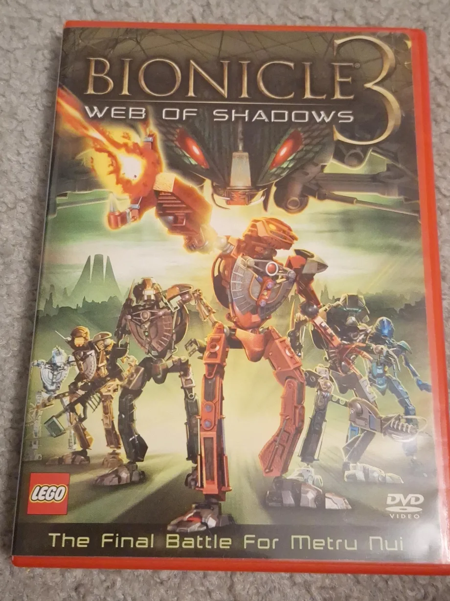 LEGO Bionicle 3: Web of Shadows DVD