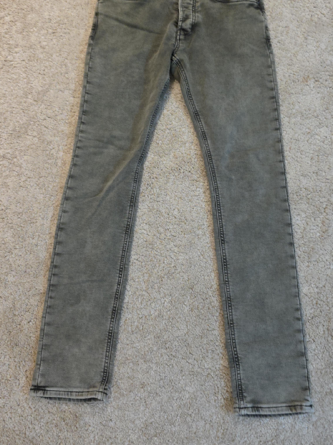 Grey Denim Jeans thumbnail