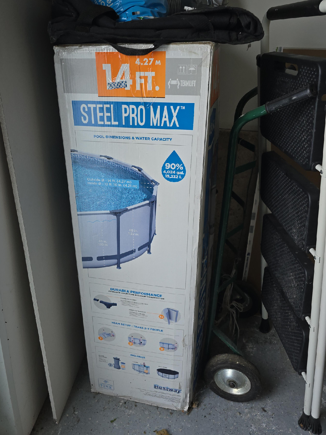 Bestway 14 ft Steel Pro Max Pool thumbnail