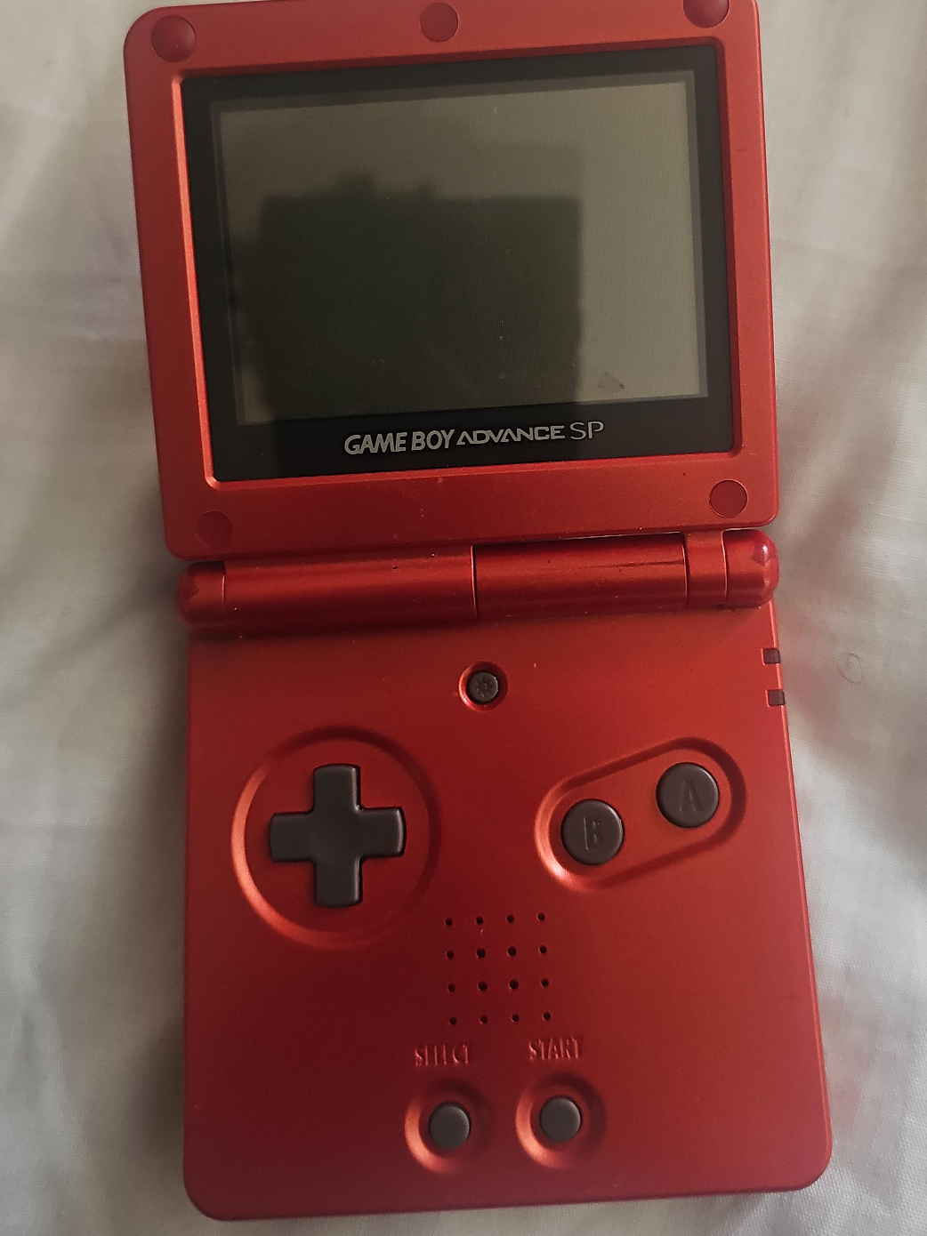 Red Game Boy Advance SP