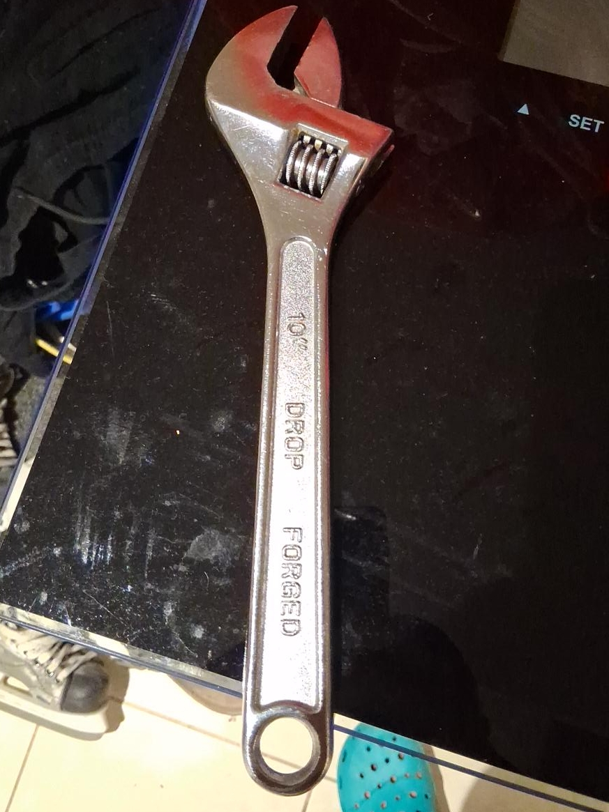 10" Drop Forged Adjustable Wrench thumbnail