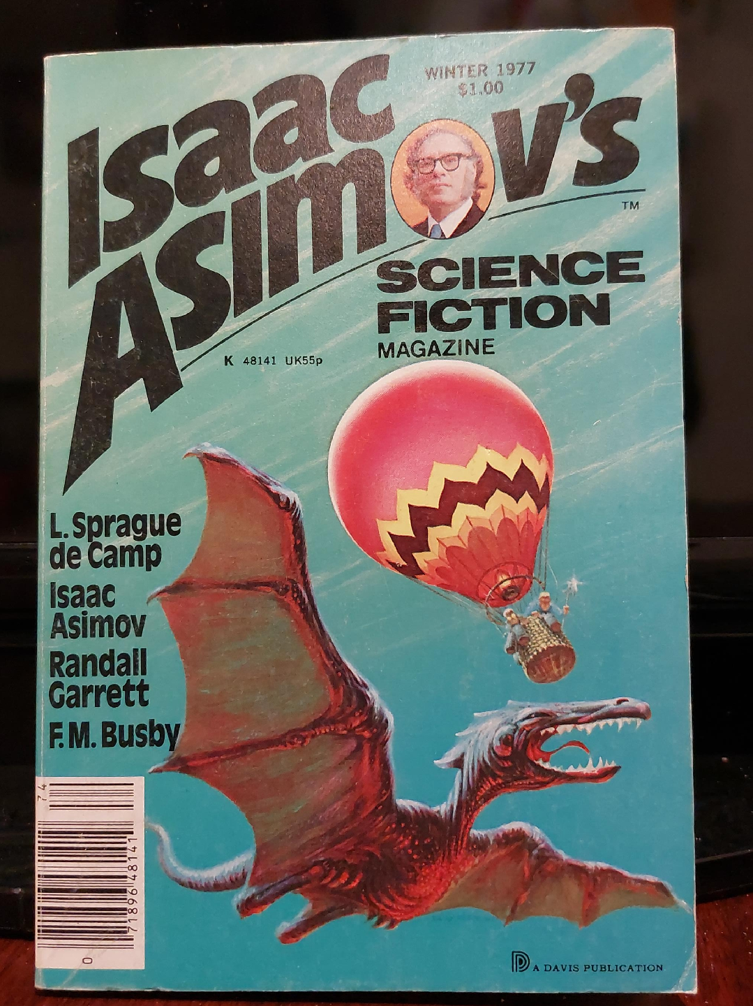 Isaac Asimov's Science Fiction Magazine Winter 1977 thumbnail