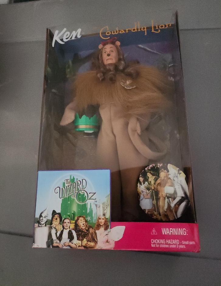 Ken Cowardly Lion Wizard of Oz Doll image indicator(1)