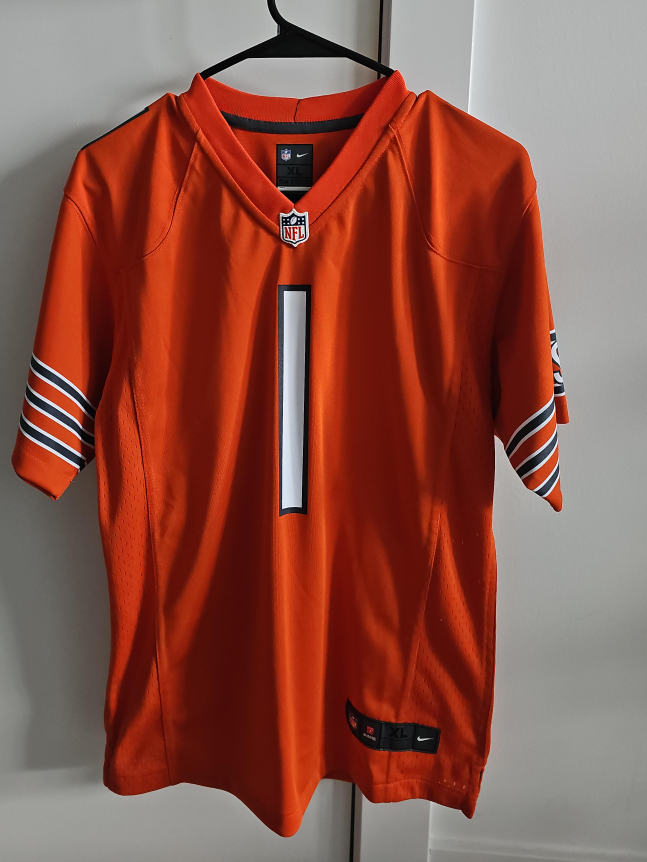 Nike NFL Chicago Bears Fields Jersey -Youth XL