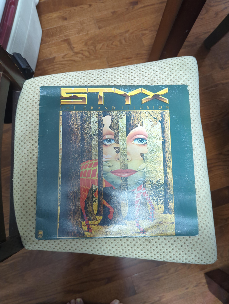 STYX - The Grand Illusion Vinyl Record thumbnail