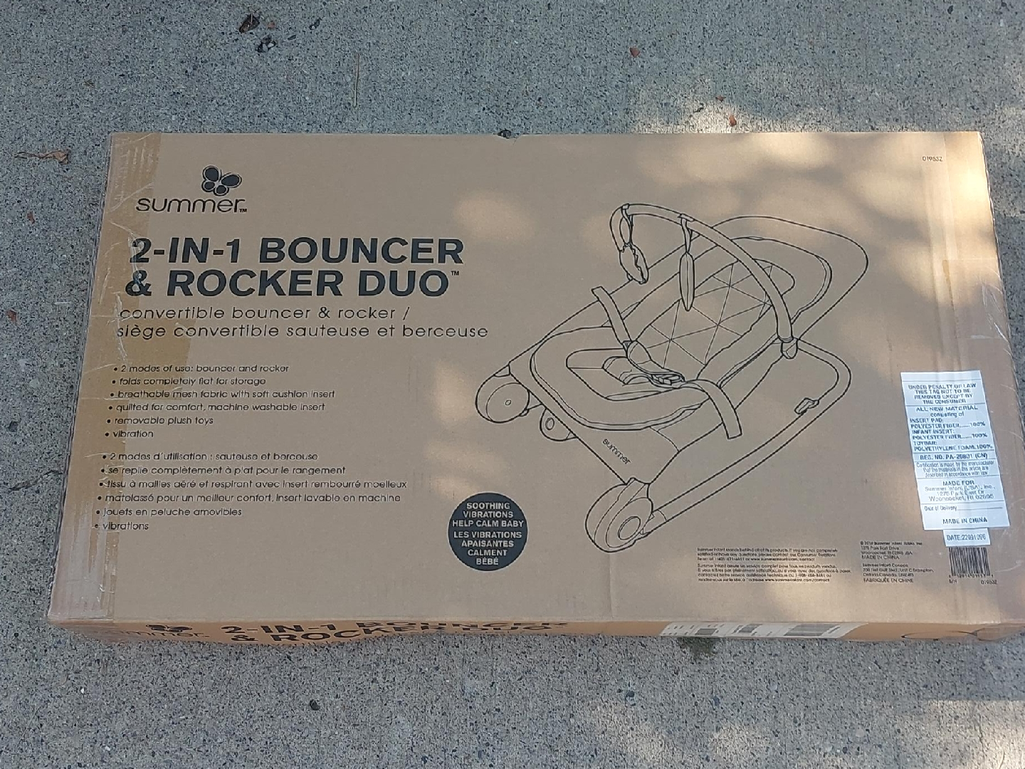 Summer 2-in-1 Bouncer & Rocker Duo - Convertible! thumbnail