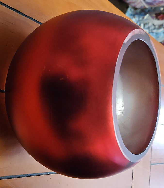 Red Round Flower Pot thumbnail