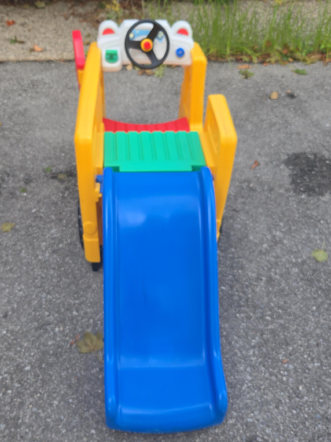 Playkid Ride-On Bus with Slide thumbnail