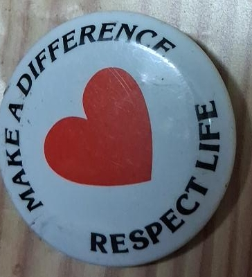 Make a Difference Respect Life Pin thumbnail