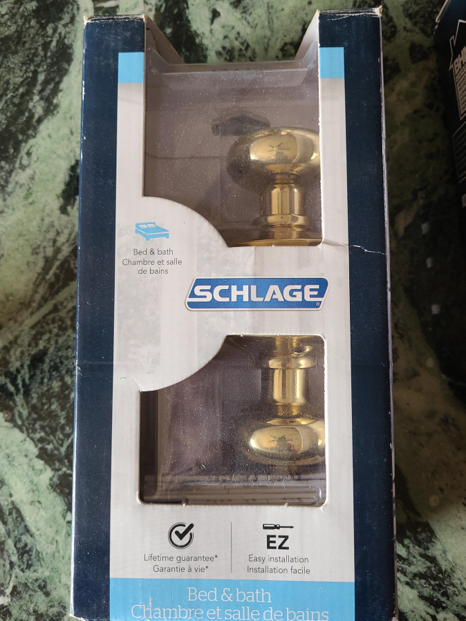 Schlage Bed & Bath Door Knobs