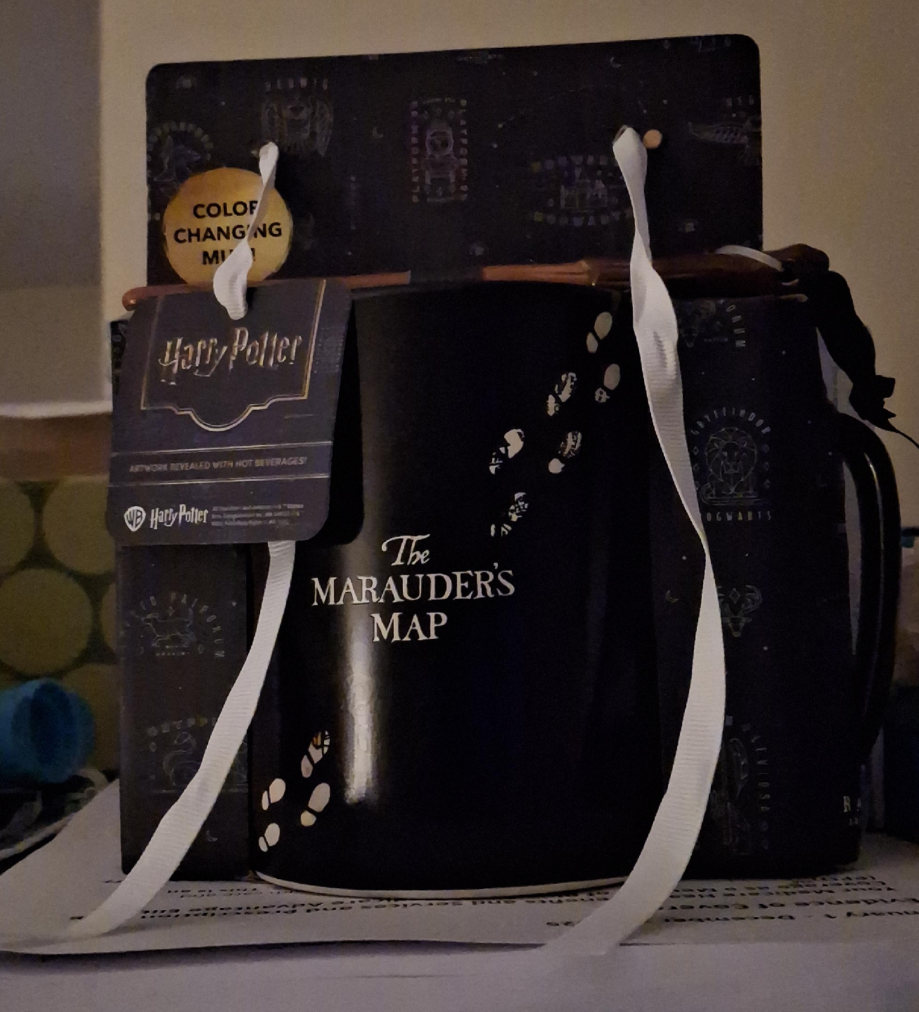 20 oz Mug Harry Potter Marauder's Map Color Changing Mug