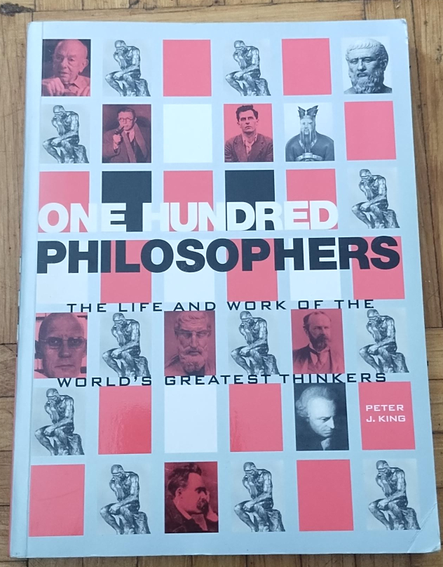 One Hundred Philosophers Book by Peter J. King thumbnail