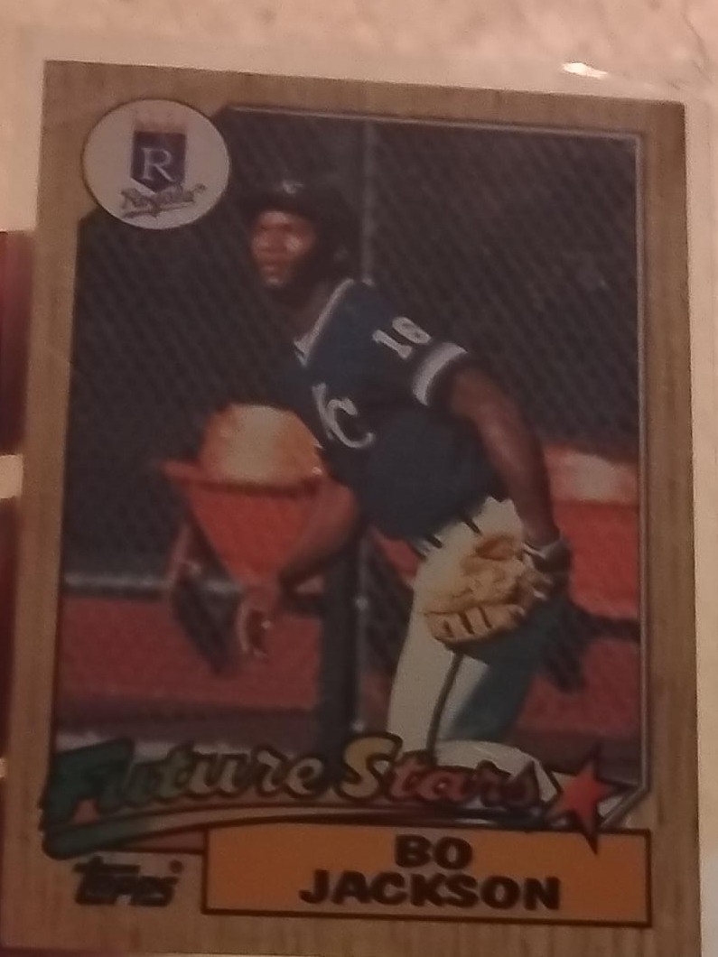 Topps Bo Jackson Future Stars Baseball Card thumbnail