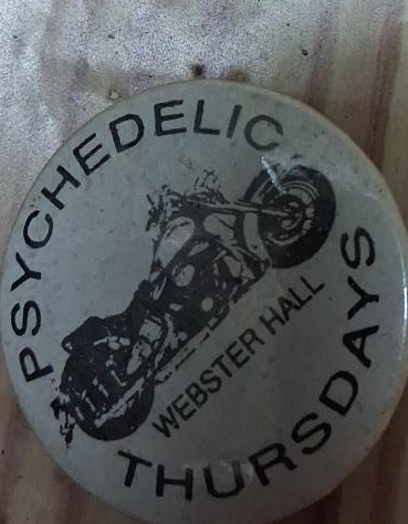 Psychedelic Thursdays Webster Hall Pin thumbnail