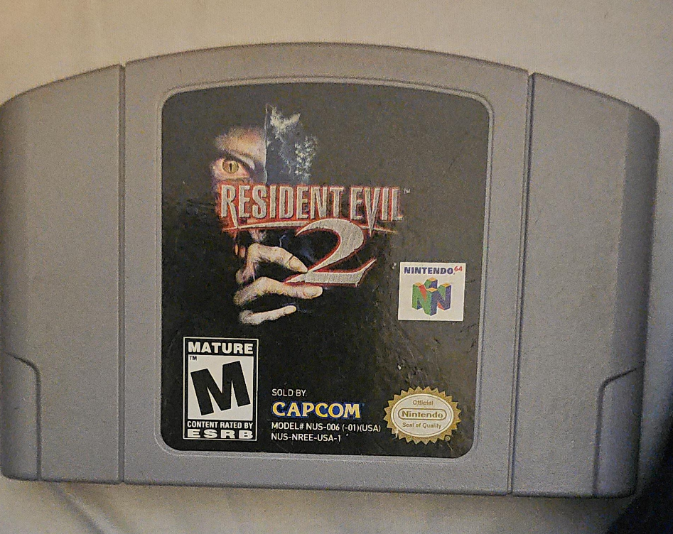 Resident Evil 2 Nintendo 64 Game