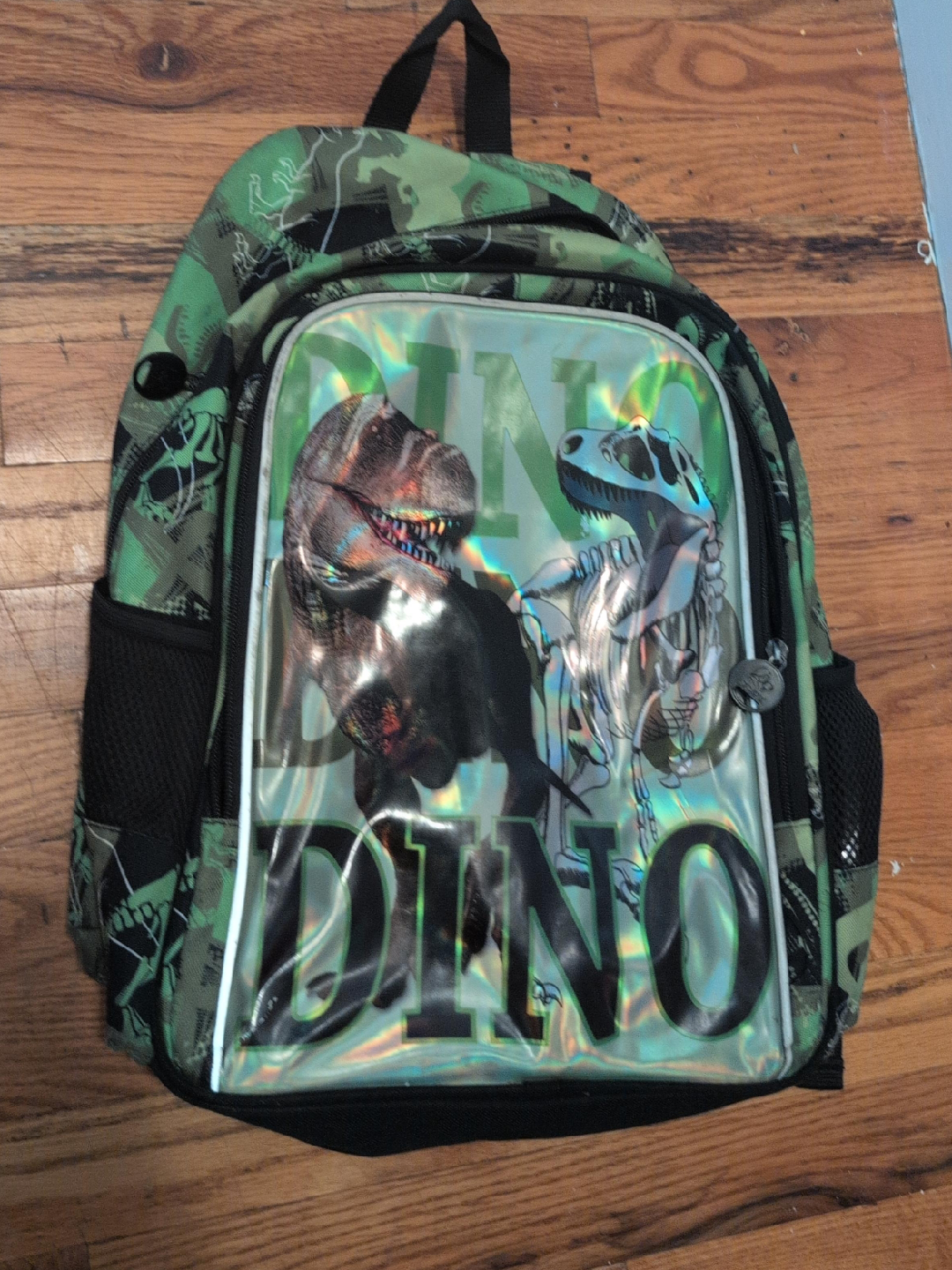 Dino Backpack - Green thumbnail