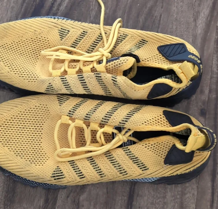 Yellow Running Shoes