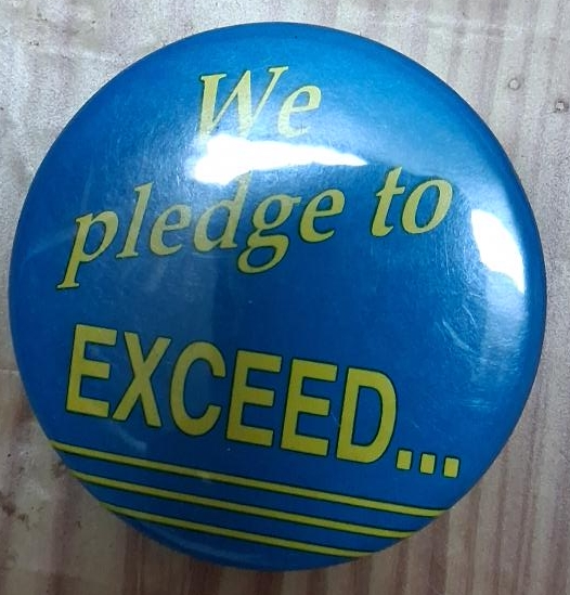 Blue Pledge Button thumbnail