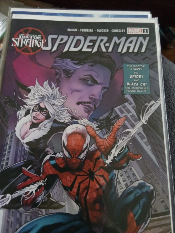 The Death of Doctor Strange Spider-Man #1 Marvel Comic