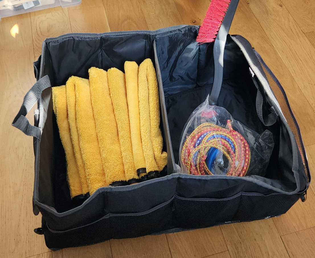 Car Trunk Organizer with Accessories thumbnail