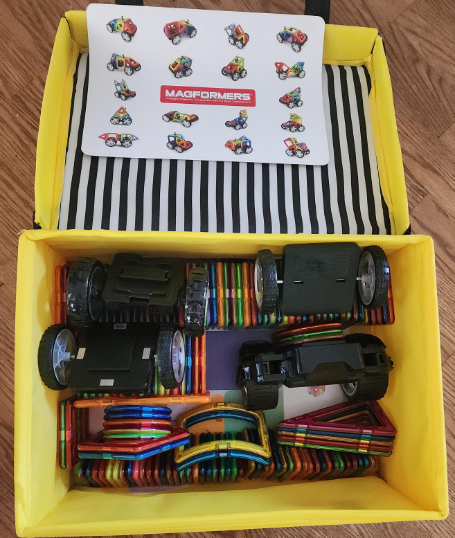 Magformers Magnetic Set with wheels thumbnail