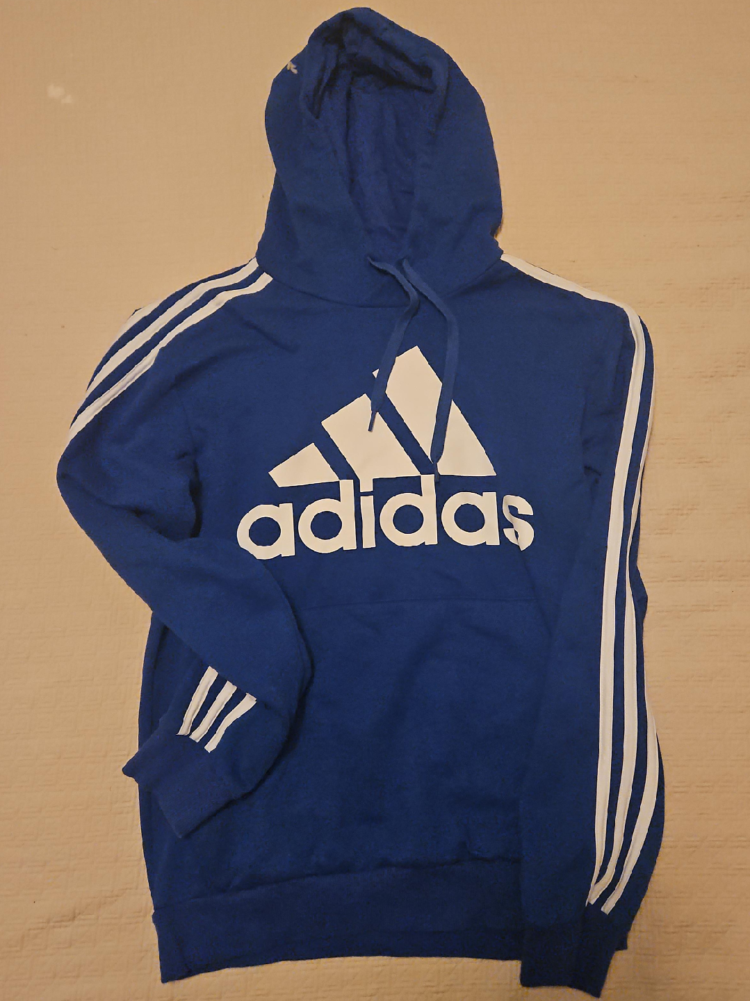 Adidas Blue Hoodie - Size S thumbnail