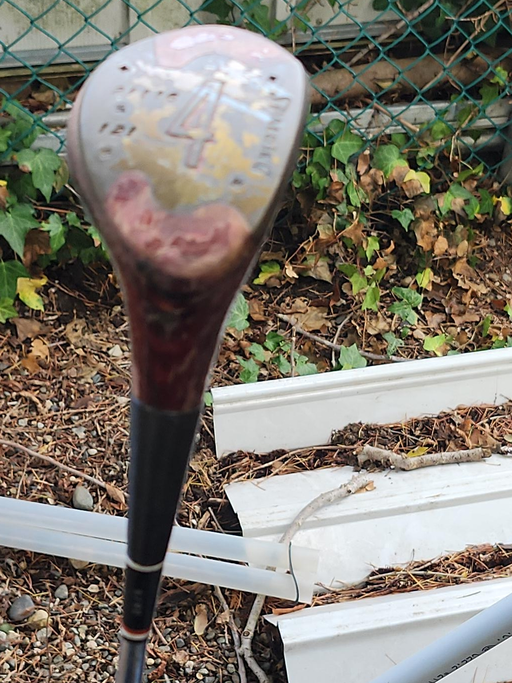 Vintage Spalding Wood Golf Club - Number 4 thumbnail