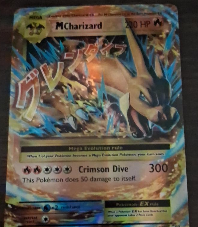M Charizard EX Pokemon Card thumbnail