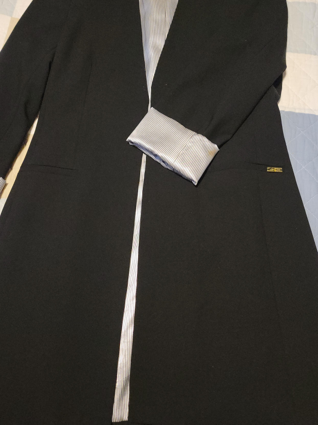 Calvin Klein Black Coat thumbnail
