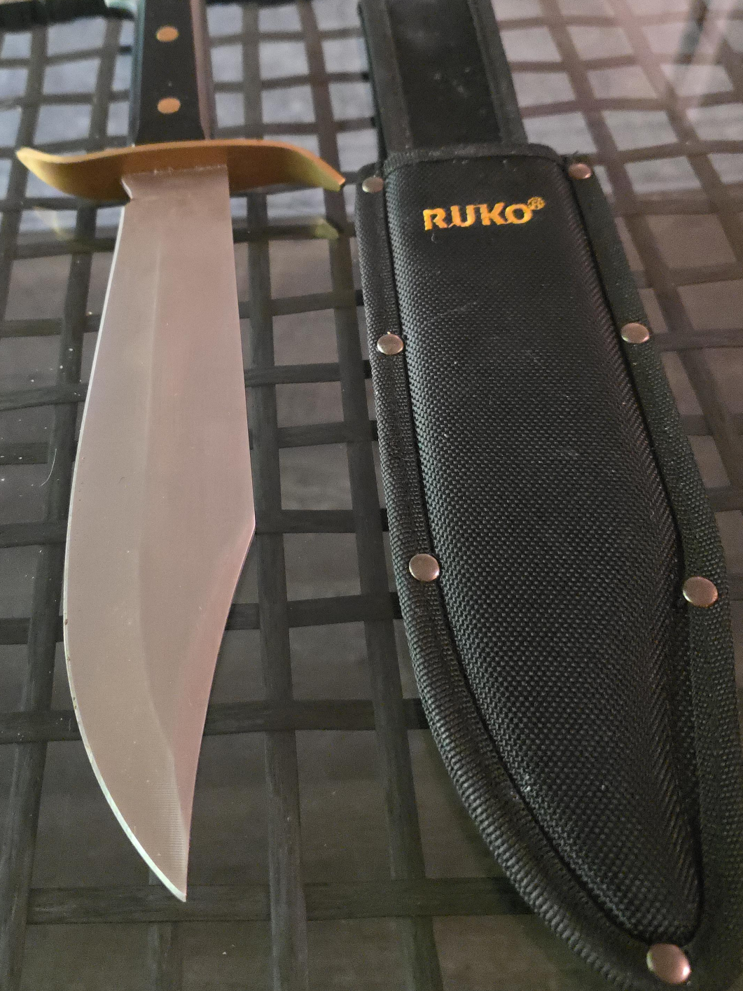 Ruko Bowie Knife with Sheath