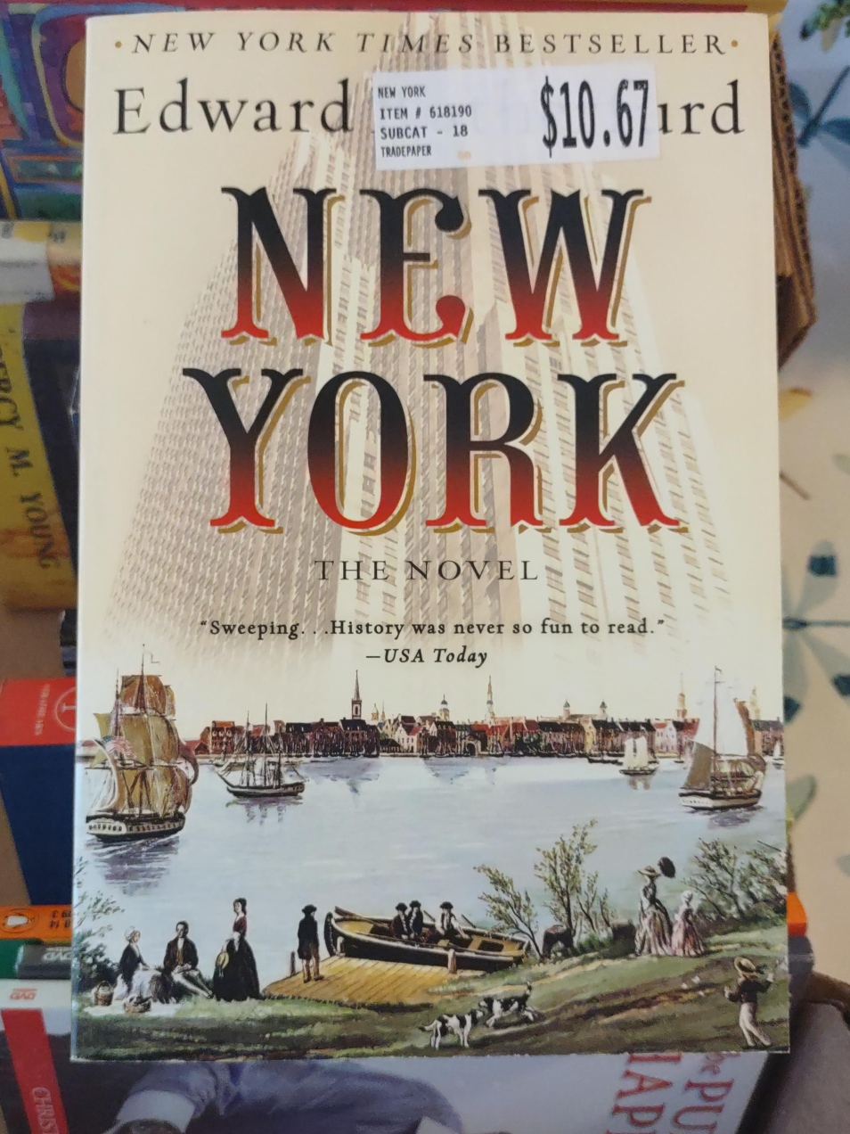 New York: The Novel by Edward Rutherfurd