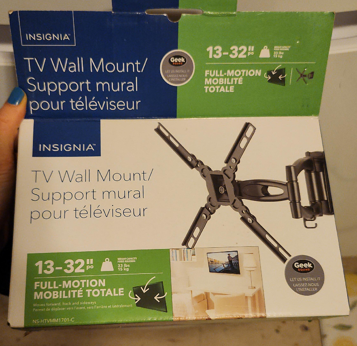 Insignia TV Wall Mount 13-32" thumbnail