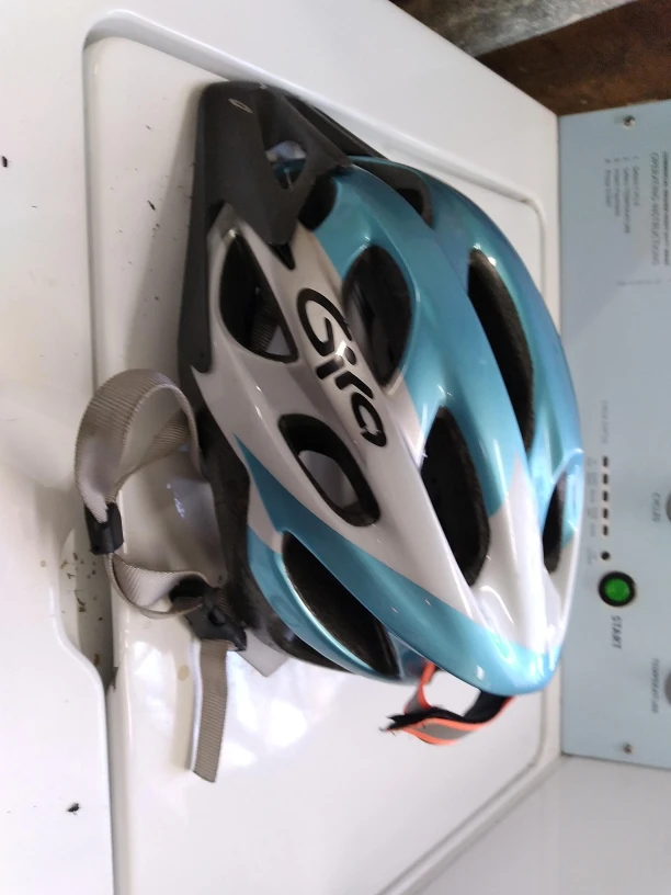 Giro Bike Helmet - Blue & White thumbnail