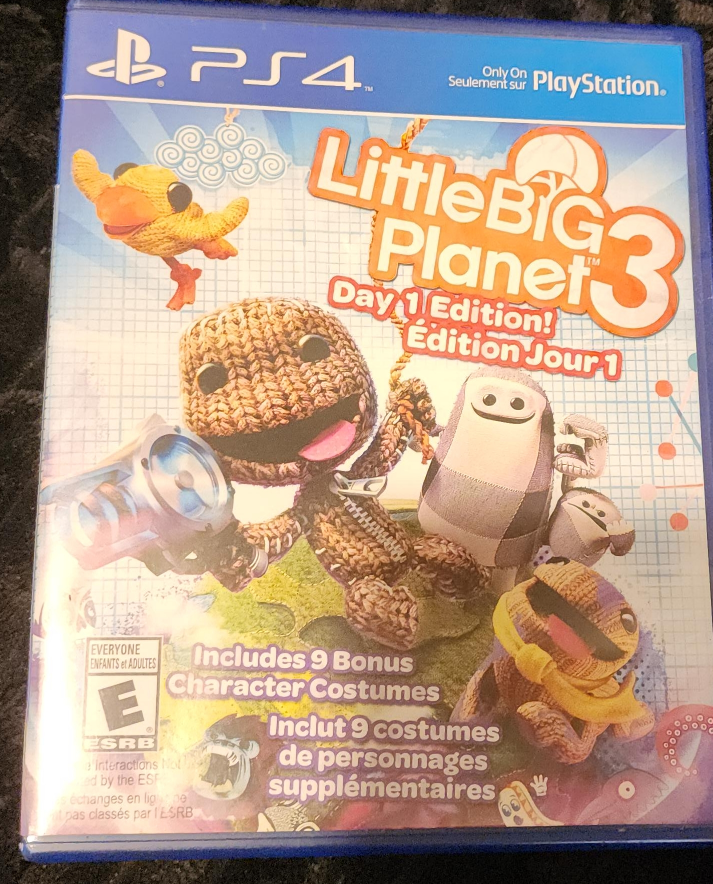 Little Big Planet 3 Day 1 Edition PS4 Game thumbnail