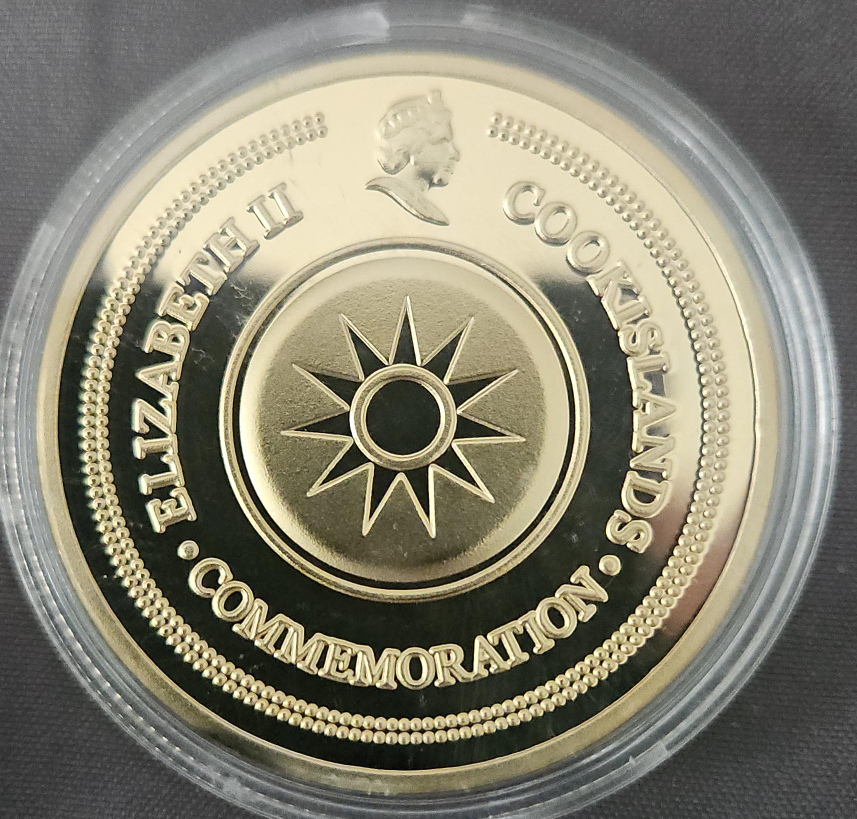 Elizabeth II Cook Islands Commemoration Coin