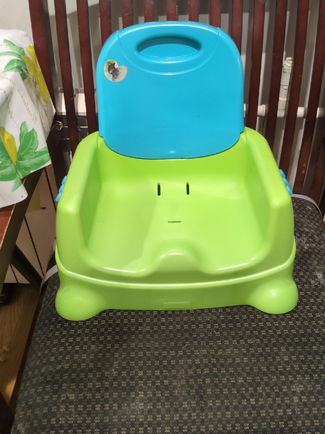 Green & Blue Baby Booster Seat thumbnail