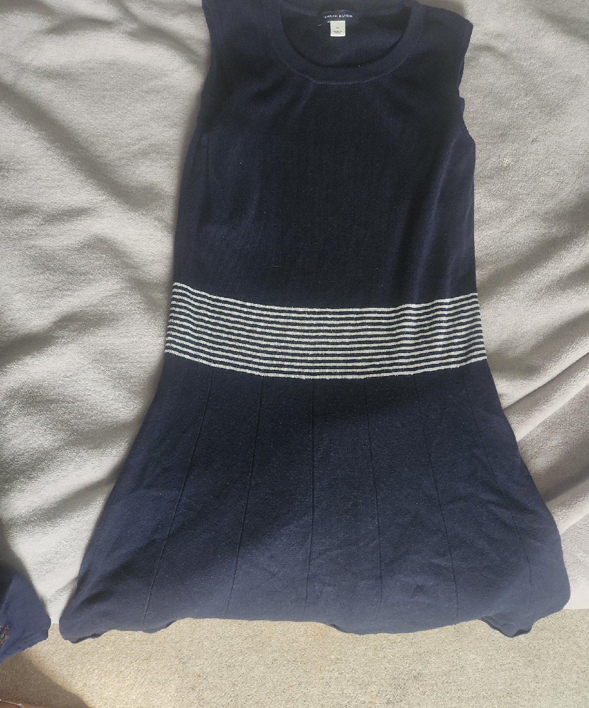 Tommy Hilfiger Navy Blue Dress - Size M thumbnail
